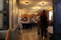 Wer Nachschub an Lesestoff und Videomaterial brauchte, war hier auch gut aufgehoben.