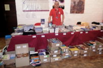 Der Stand unseres Cooperationspartners Conny Cöll Versand mit dem Inhaber Claas Wahlers